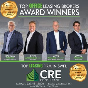 CRE Consultants Named Top Leasing Firm