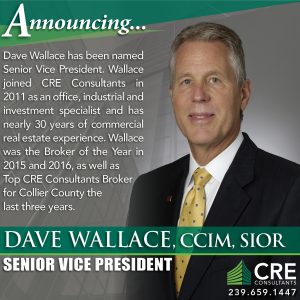 Dave Wallace Named Senior Vice President
