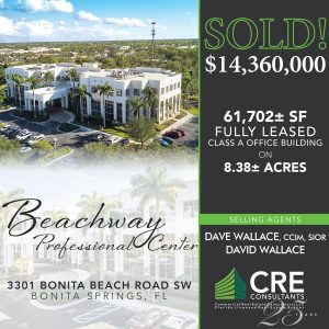 <strong>CRE Consultants Sells Class A Office Investment Property</strong>